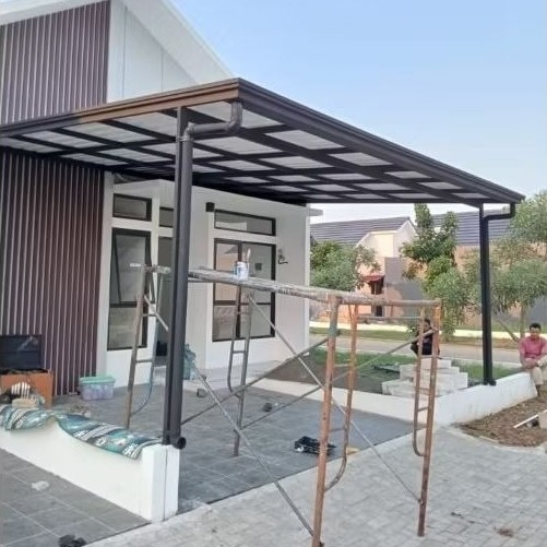 Kanopi carport minimalis modern