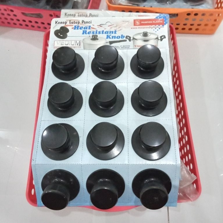 Knop tutup panci, Besar, Sedang, Kecil