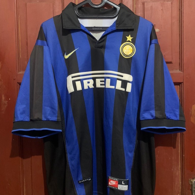 Jersey Original Nike Inter Milan 1998/1999 Home Kit