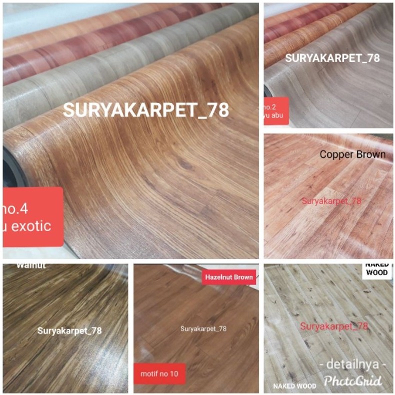 KARPET PLASTIK /KARPET LANTAI VINYL PLASTIK TEBAL IMPORT ( KOREA ) LEBAR 2m TEBAL 0.5mm