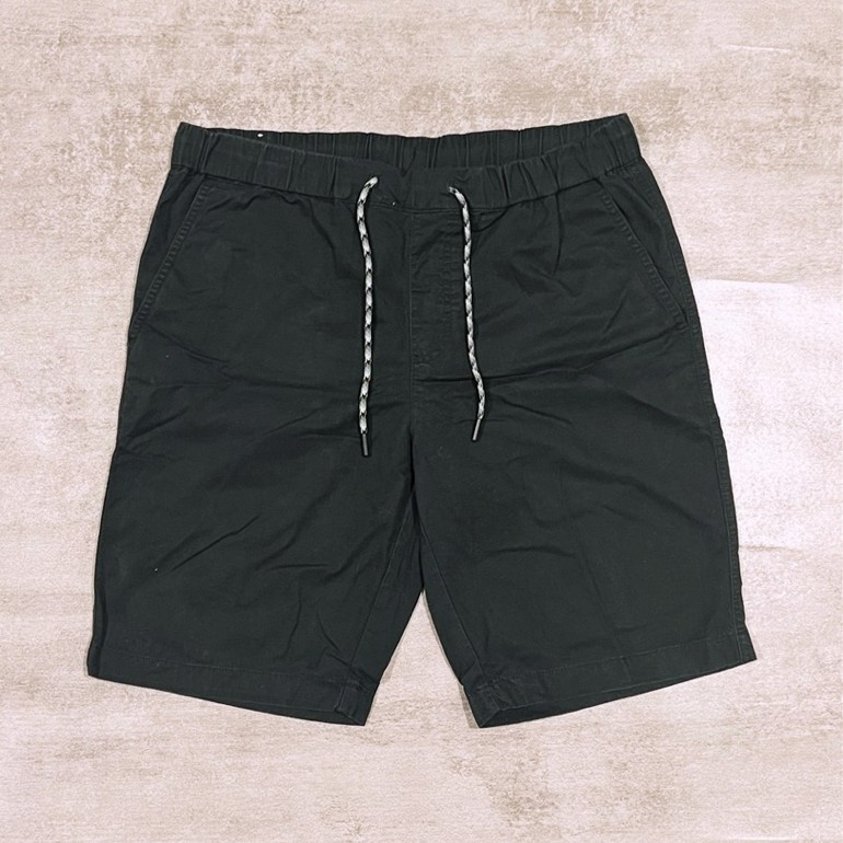 Celana Pendek Giordano || 2nd ori || Celana Pria || Hitam