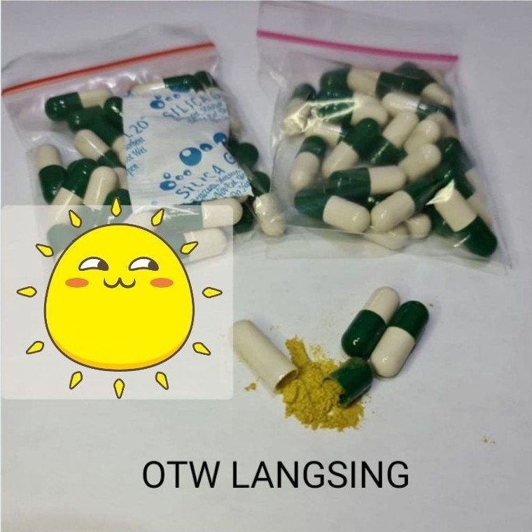 KAPSUL GREEN PIL DIET SULAMI ready stock