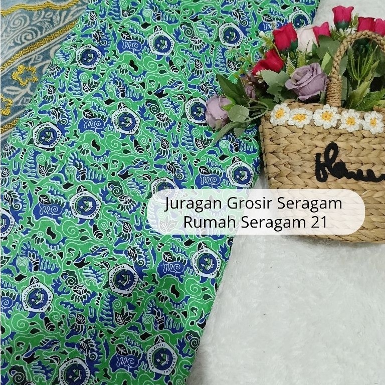 [TERBARU]KAIN BATIK SERAGAM RA RAUDHATUL ATHFAL /KAIN BATIK PRINTING/TERLARIS/TERMURAH/SERAGAM IGRA 