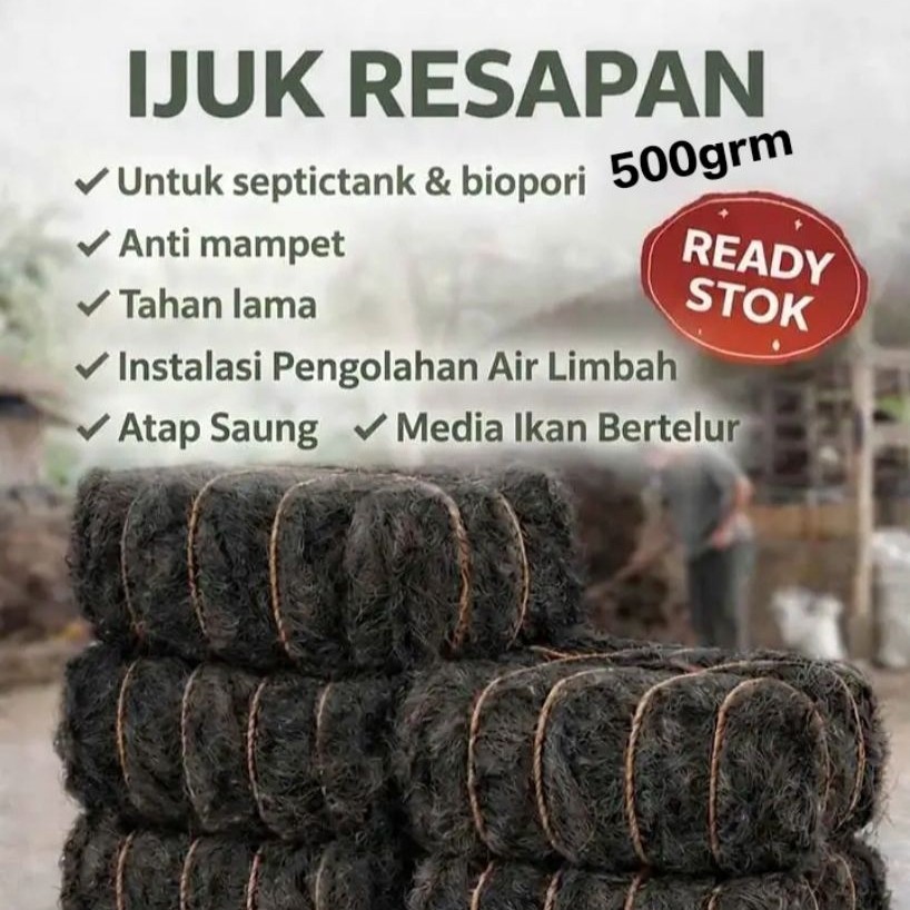 ijuk resapan air ijuk filter ijuk resapan air