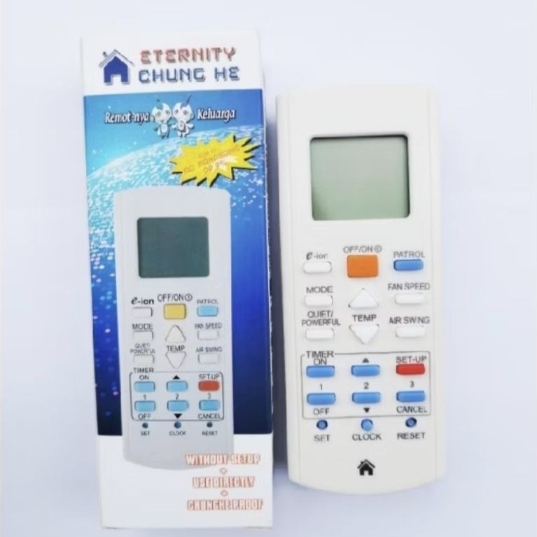 REMOTE AC PANASONIC MULTI CHUNGHE REMOT REMMOT AC PANASONIC MULTI UNIVERSAL AC PANASONIC REMOTE MULT