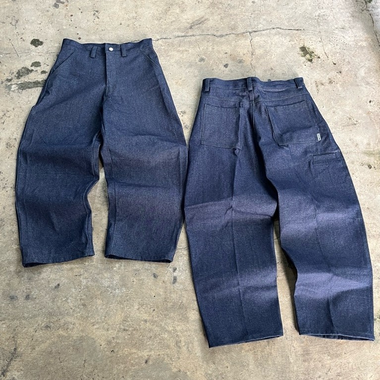 Baggy Raw Denim Celana Denim Model Baggy