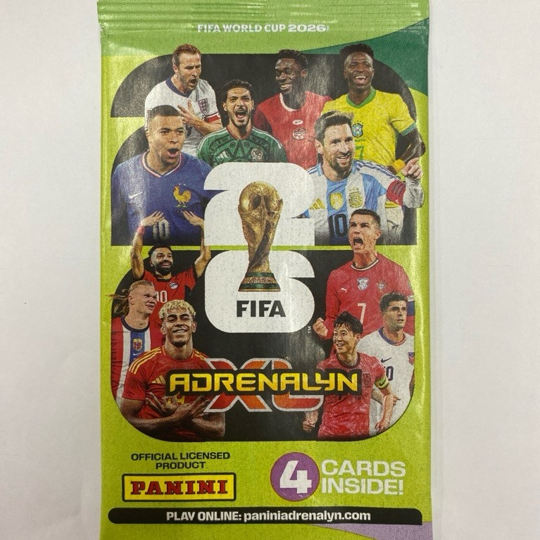 Panini FIFA World Cup 2026 Booster Pack - 4 Cards