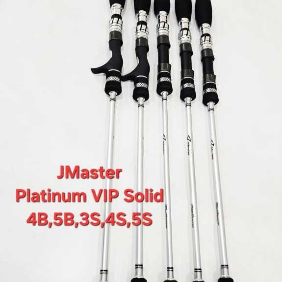 Joran Jigging Master Platinum VIP Solid Jigging Rod Spinning Baitcasting