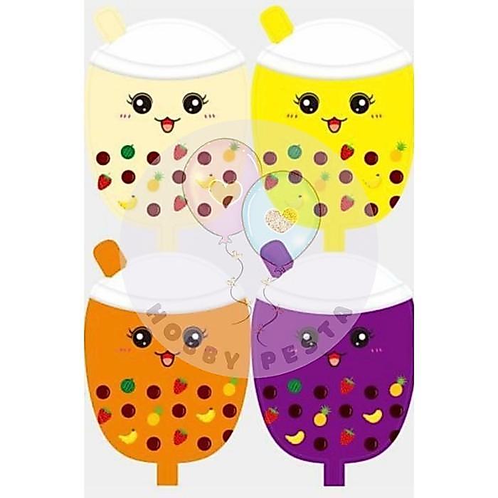 BALON BOBA / BALON BUBBLE TEA / BALON GAS BOBA