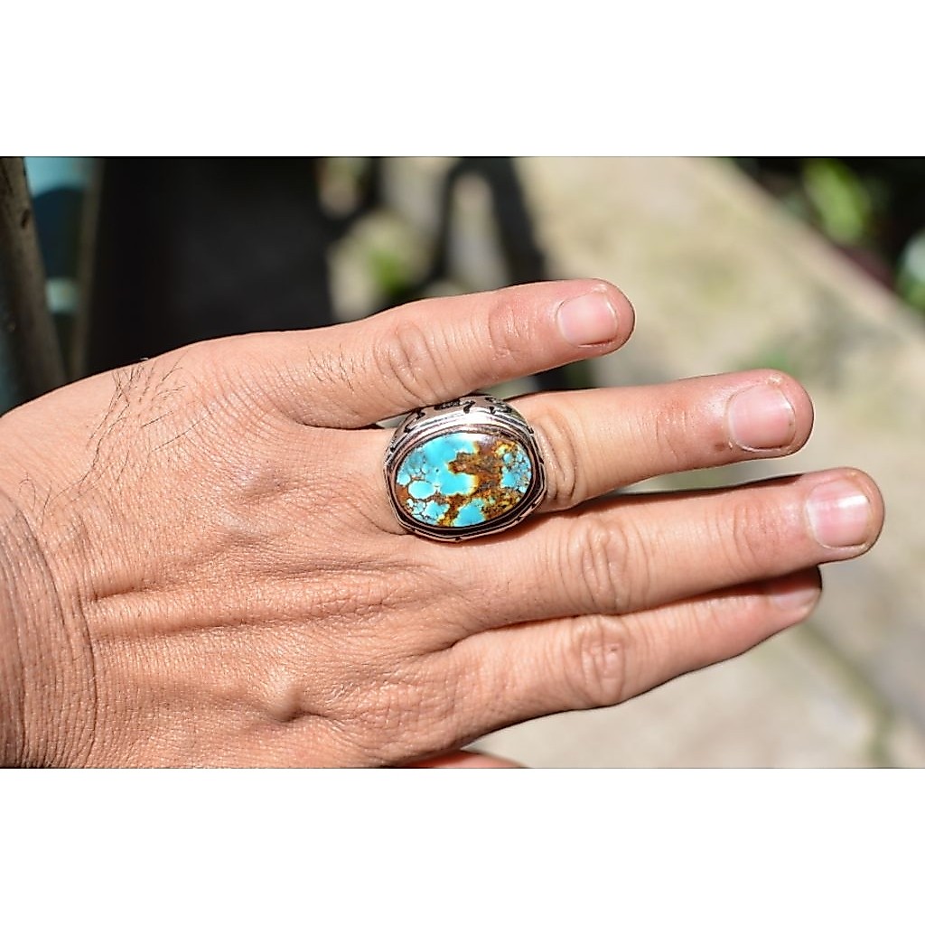 Batu Pirus ring perak