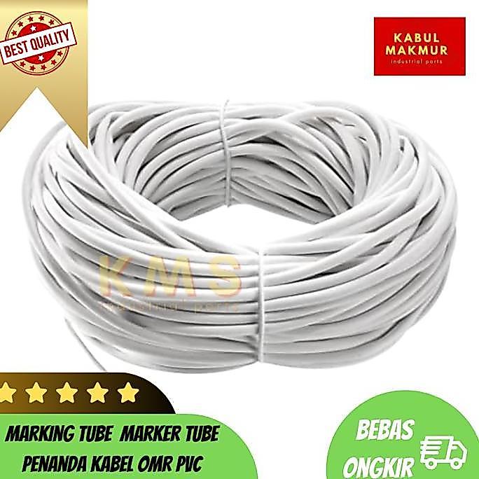 {{{{{{] Marking Tube | Marker Tube | Penanda Kabel 6 mm OMR PVC