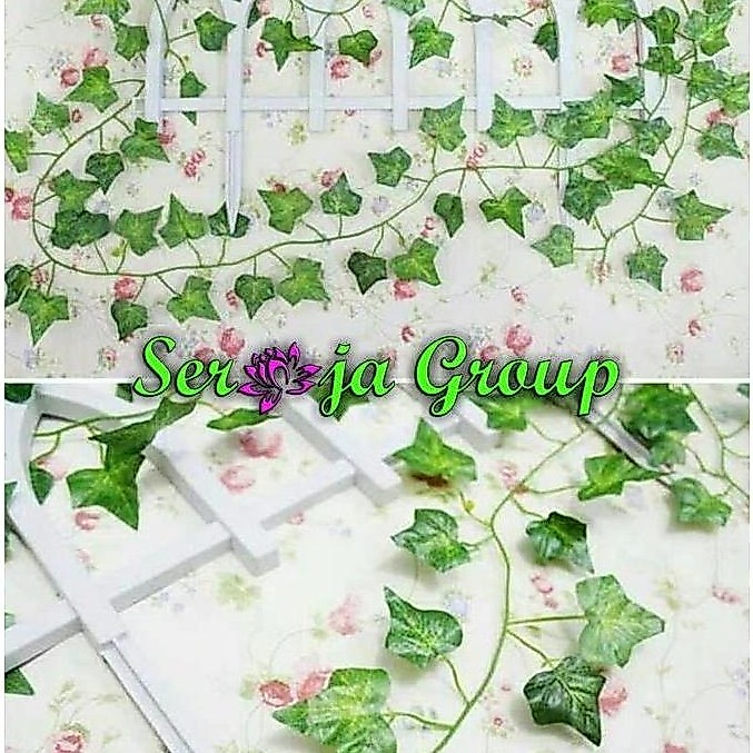 Daun Merambat Plastik | Artificial Leave | Tirai Tanaman Rambat Palsu