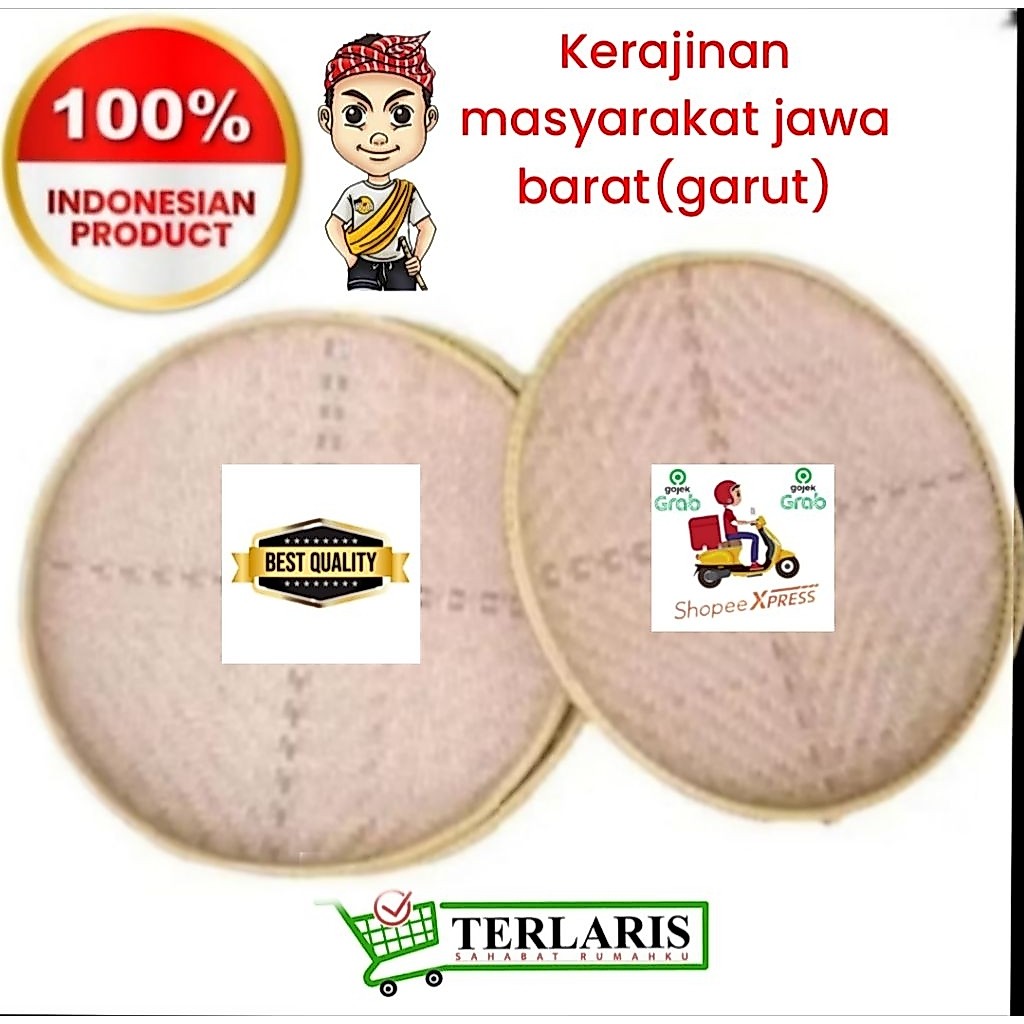 NYIRU 60 CM//TAMPAH BAMBU BESAR//NAMPAN ANYAMAN