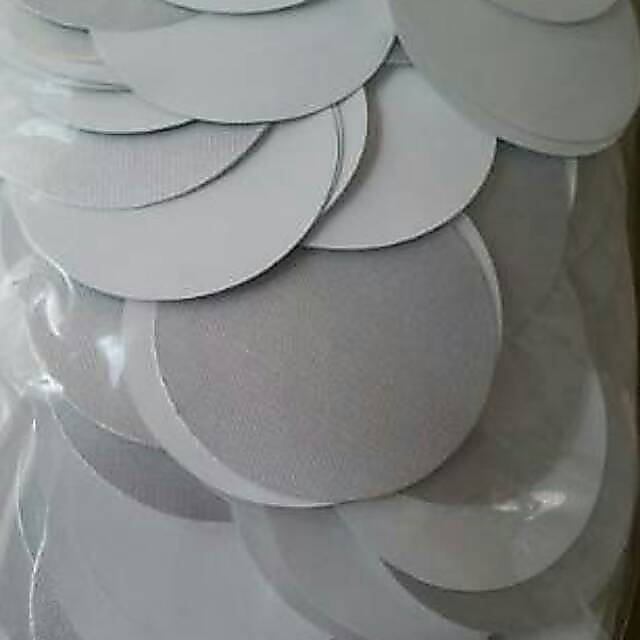 DIMSTORE 100pcs Seal Botol Kaca 61mm - Seal Alumunium Foil untuk Botol Kaca
