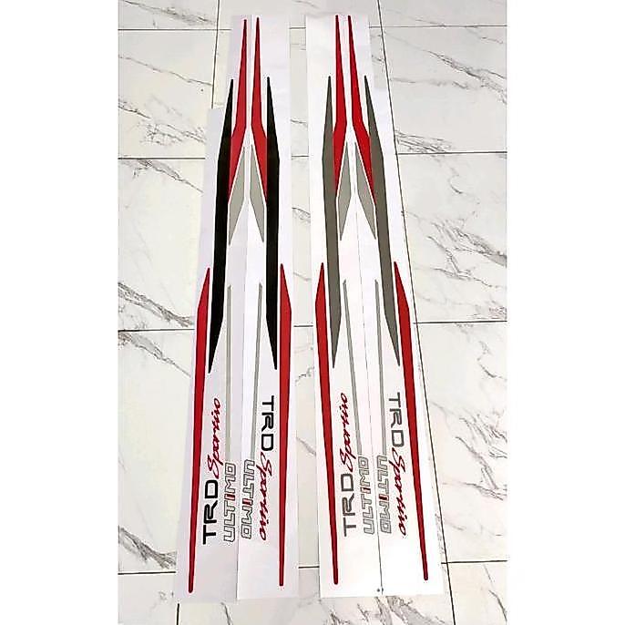 STIKER RUSH ULTIMO / STIKER TRD RUSH ULTIMO / STIKER TRD SPORTIVO RUSH HEMAT