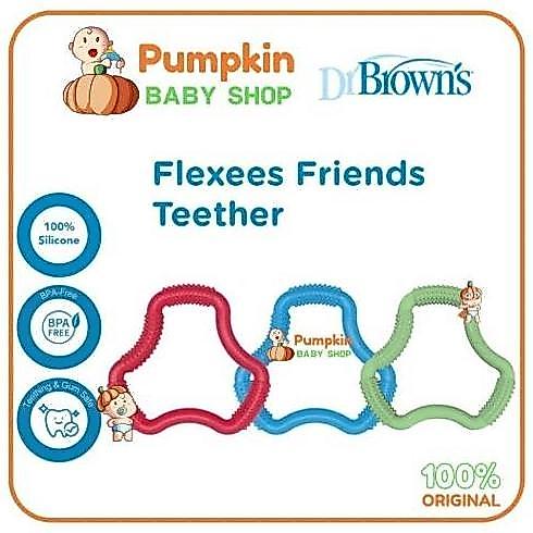 Dr Browns Flexees Teether - Gigitan Dr browns