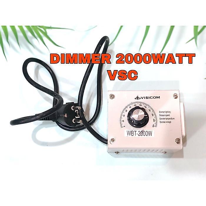 PROMO! Dimmer 2000 Watt / Dimmer WBT-2000W Visicom / Pengatur Kecepatan / Dimmer Speed Control 2000