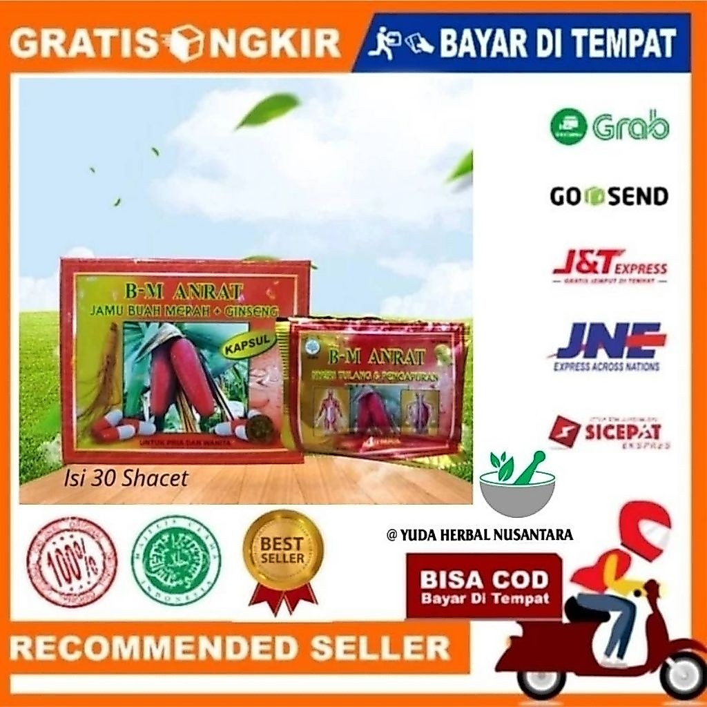BM ANRAT KAPSUL ISI 30 SACHET 1 KOTAK ORIGINAL