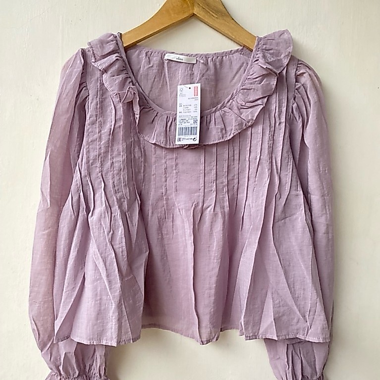 Blouse Lilac Mantan Terindah Import