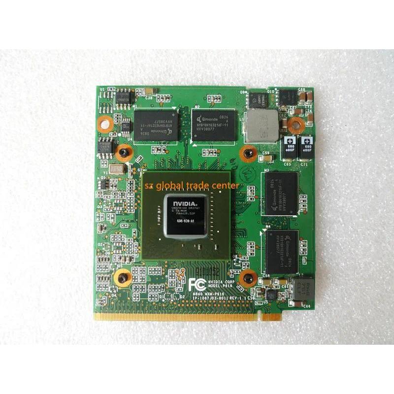 100% New 9600M GT MXM II,DDR2,512MB G96-630-A1 VG.9PG06.006 VGA CARD
