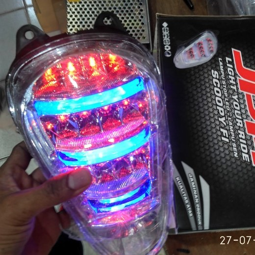 Lampu Stop Scoopy FI LED Lampu Belakang Scoopy FI Stoplamp LED Scoopy