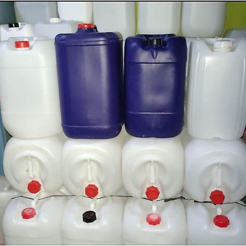 jerigen 25 liter bekas bersih