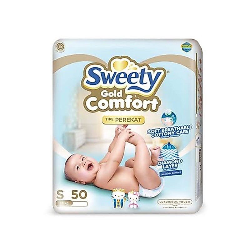 SWEETY GOLD COMFORT | S50 | DIAPERS BAYI