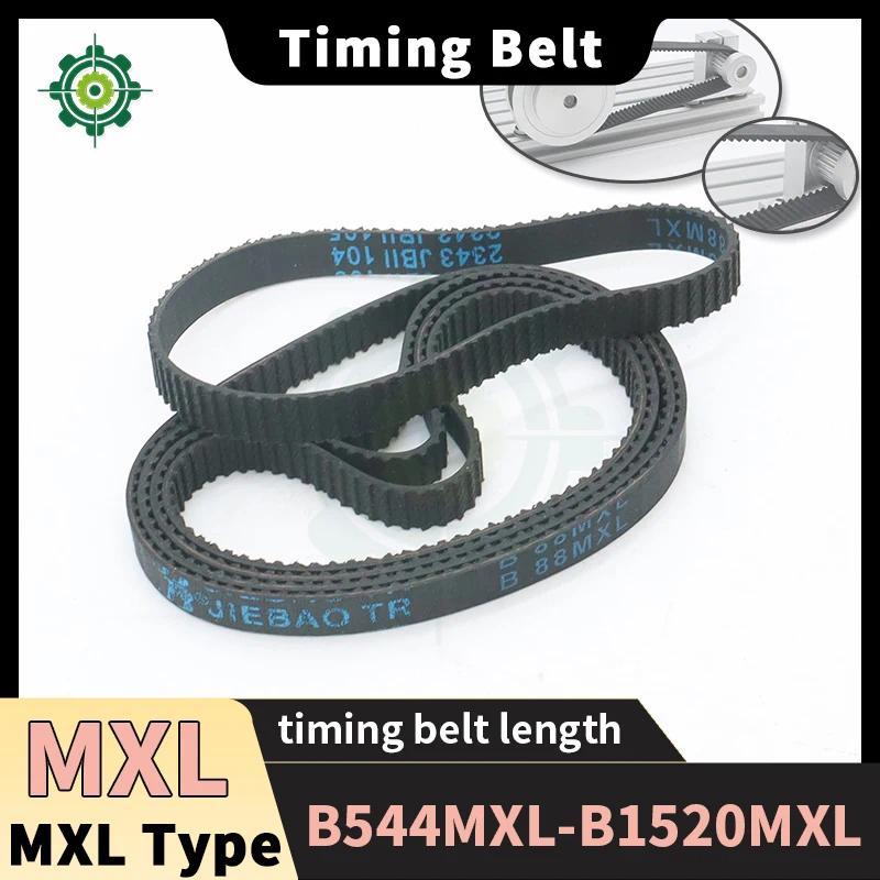 B544MXL hingga B1520MXL MXL Belt Lebar 5mm hingga 13mm MXL Timing Belt MXL Toothed Drive Belt Closed