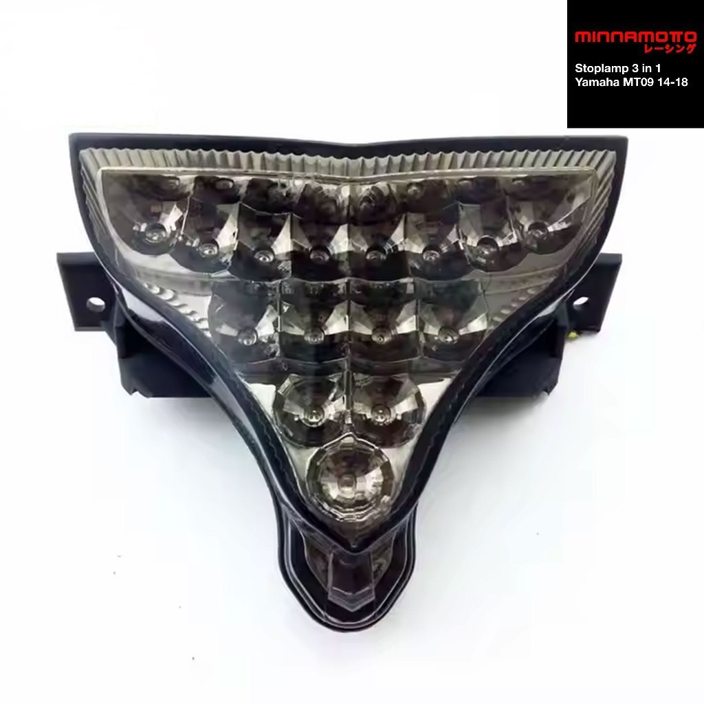 minnamoto Stoplamp 3 in 1 Yamaha MT09 14-16 / MT10 15-21 Lampu Rem Belakang + Sein