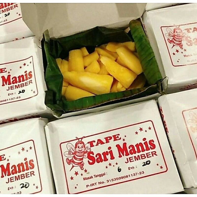 tape singkong sari manis jember | pack