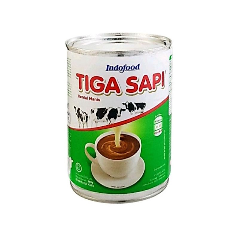 SUSU TIGA SAPI INDOFOOD/KRIMER TIGA SAPI/SKM KENTAL MANIS TIGA SAPI/SKM 3 SAPI 490GR