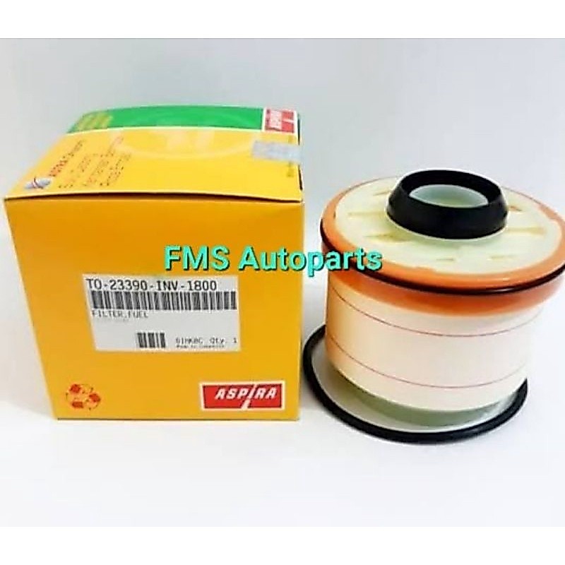 SARINGAN SOLAR/FUEL FILTER INNOVA DIESEL (2004-2015), FORTUNER < 2017, HILUX <2017, ISUZU MU-X 2013,
