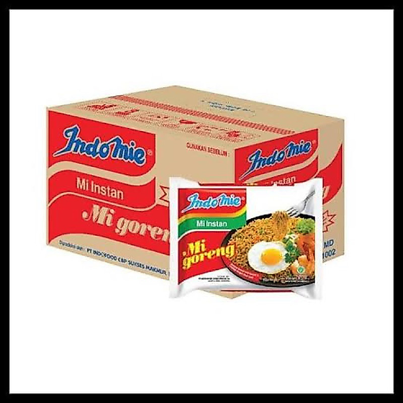 INDOMIE GORENG, RENDANG, ACEH, AYAM GEPREK 1 DUS @40 PCS