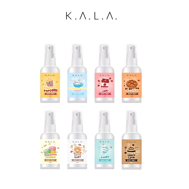 KALA Bodymist Parfum Spray 60ml BPOM