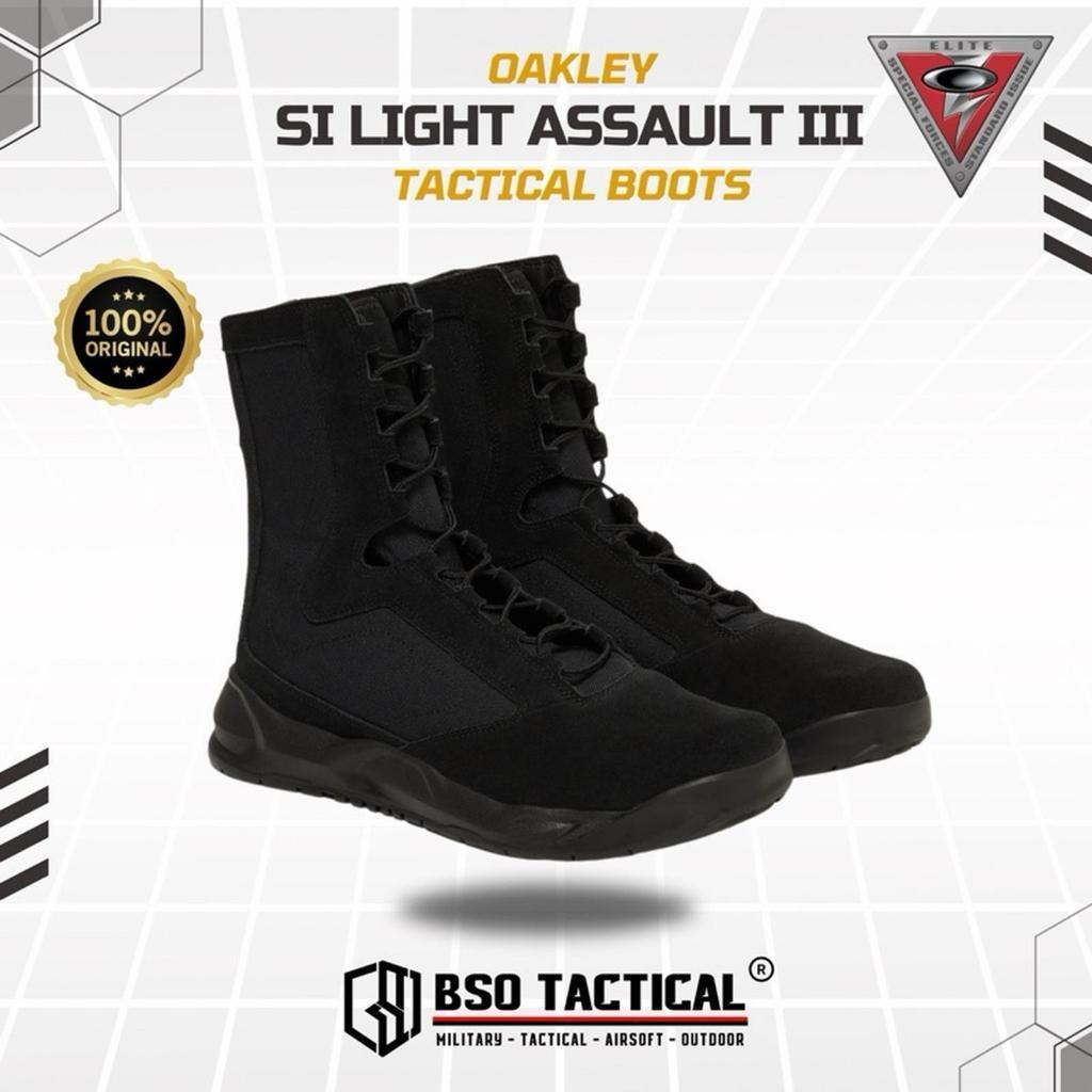 Sepatu Oakley SI Light As III Boots New Tactical Boots ORIGINAL     Berkualitas