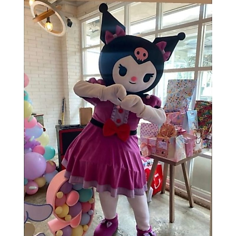 Kostum badut Kuromi viral//Boneka Badut ulang tahun // Boneka lucu termurah