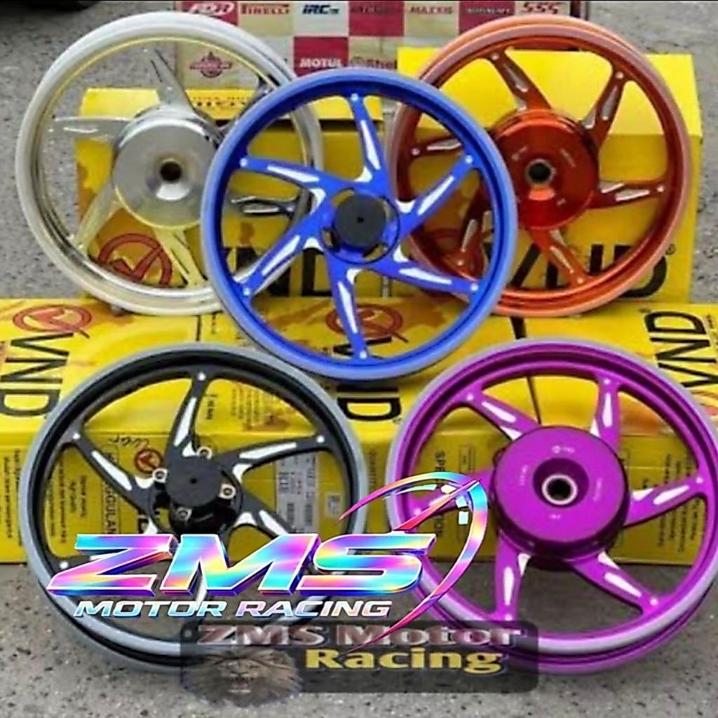 VELG VND RACING SIX STAR V2 RING 14 UK 1.60X14 & 1.85X14 VARIO 110 VARIO 125 VARIO 150 VARIO 160 CBS
