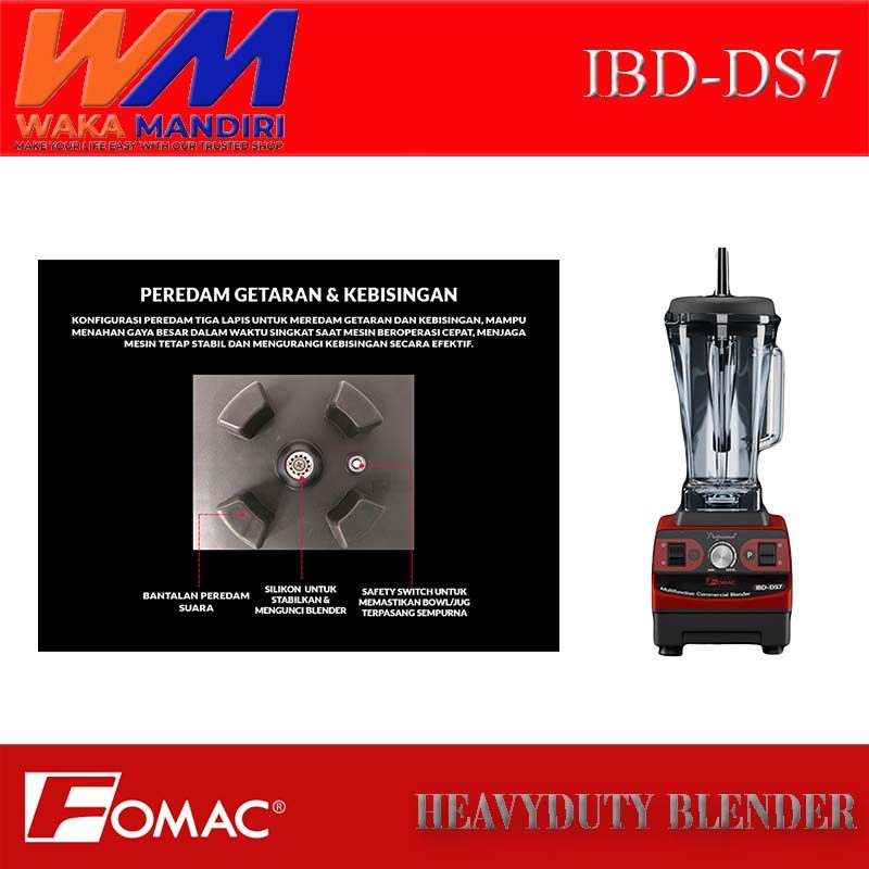 Smoothie Ice Blender FOMAC IBD-DS7 Blender Smoothy Ice