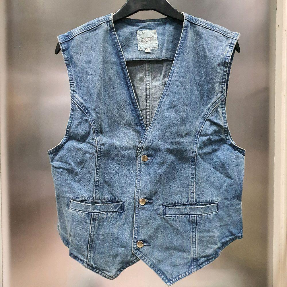 AG rompi vest outer jeans cewek country fiesta preloved second prelove baju wanita atasan lawas vint