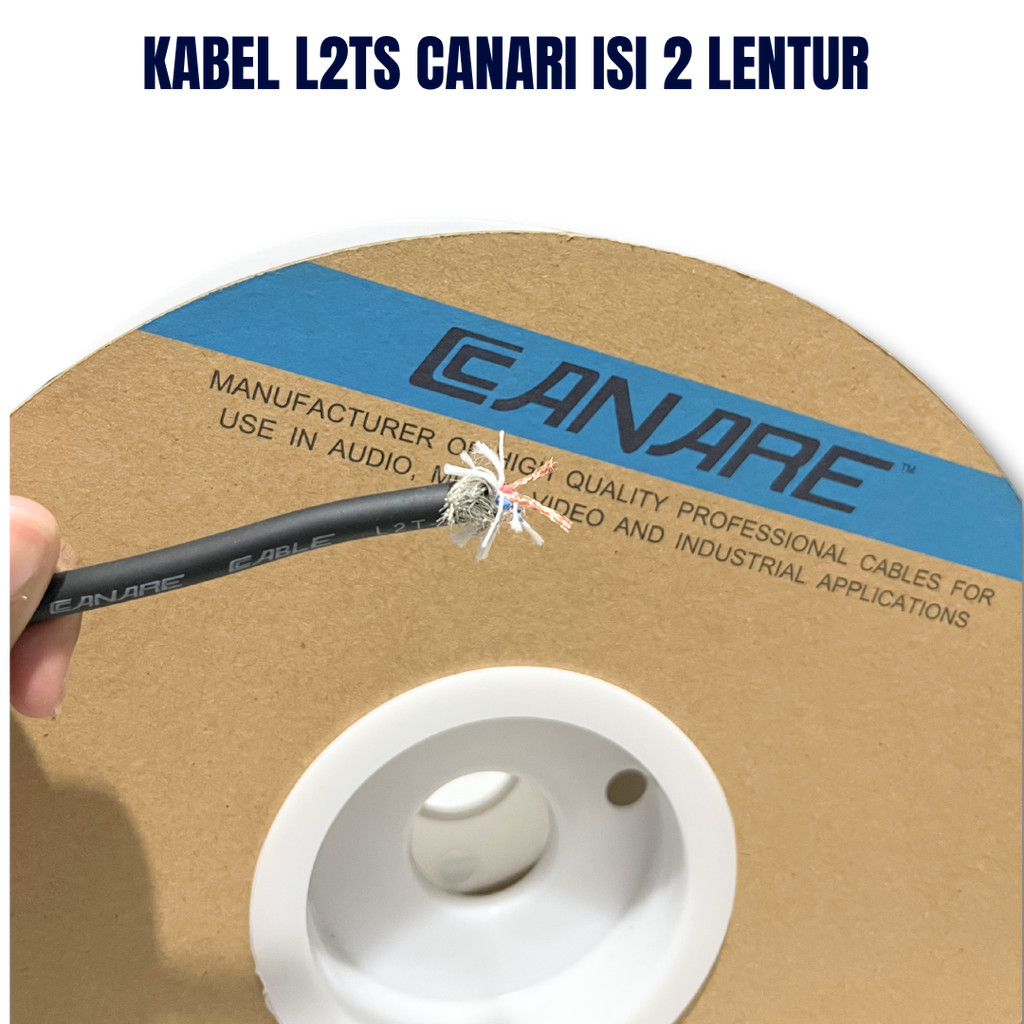 Kabel audio canari kecil l2TS Murah Isi 2