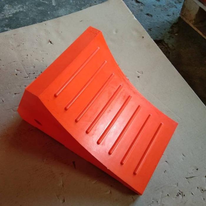 wheel chock rubber 13" terlaris