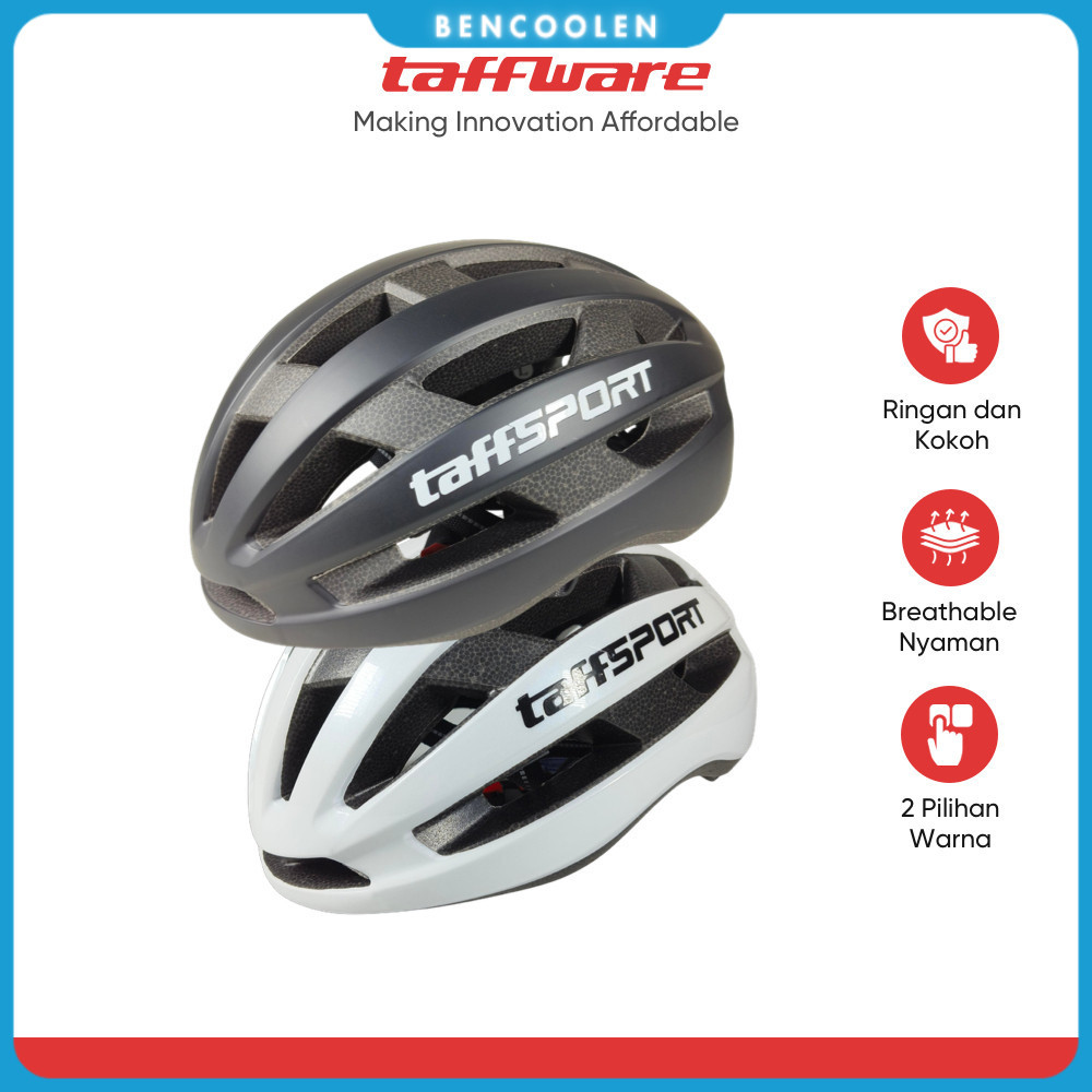 TaffSPORT Helm Sepeda Ultralight Cycling Bike Helmet - Z10
