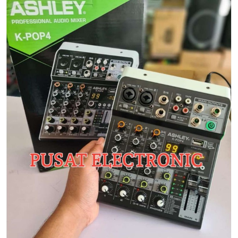 Mixer Ashley KPop 4 Original Mixer Ashley 4Channel New 99dsp