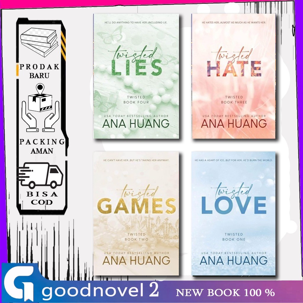 Twisted Love Twisted Games Twisted Hate Twisted Lies - Ana Huang (English) - ReverieShelf