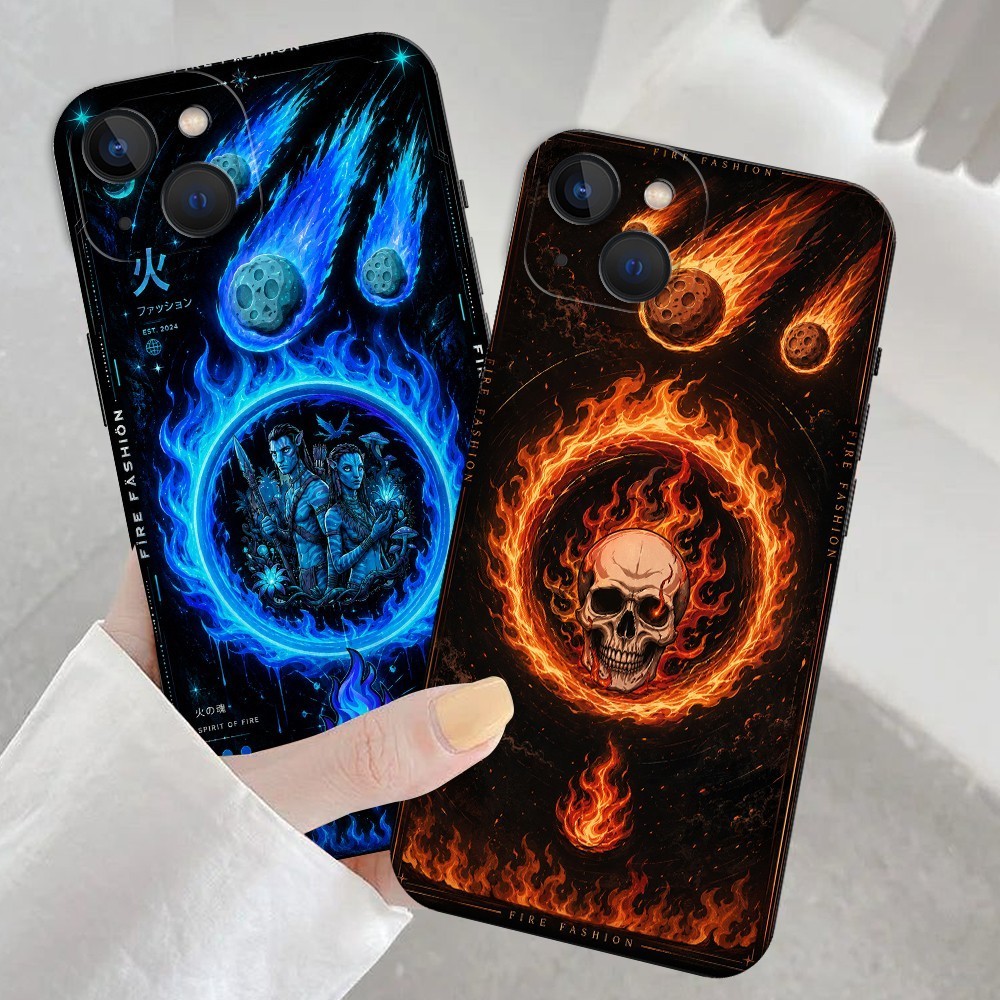 Softcase Samsung Galaxy Note 8 - nuansacase - Casing  Samsung Galaxy Note 8- Motif api case Samsung 