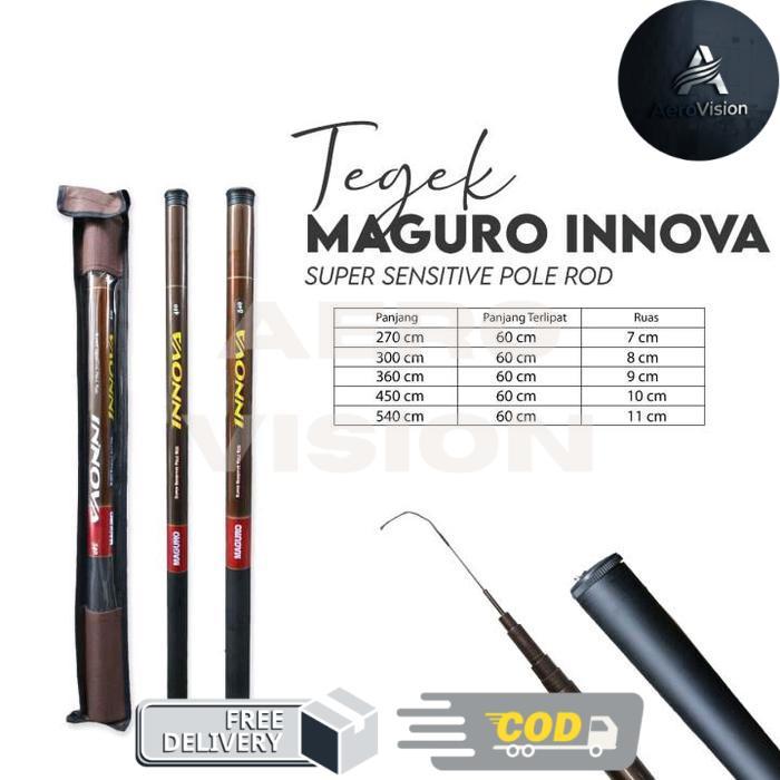 Joran Tegek Maguro Innova 270 300 360 450 540 Carbon - 3.60cm