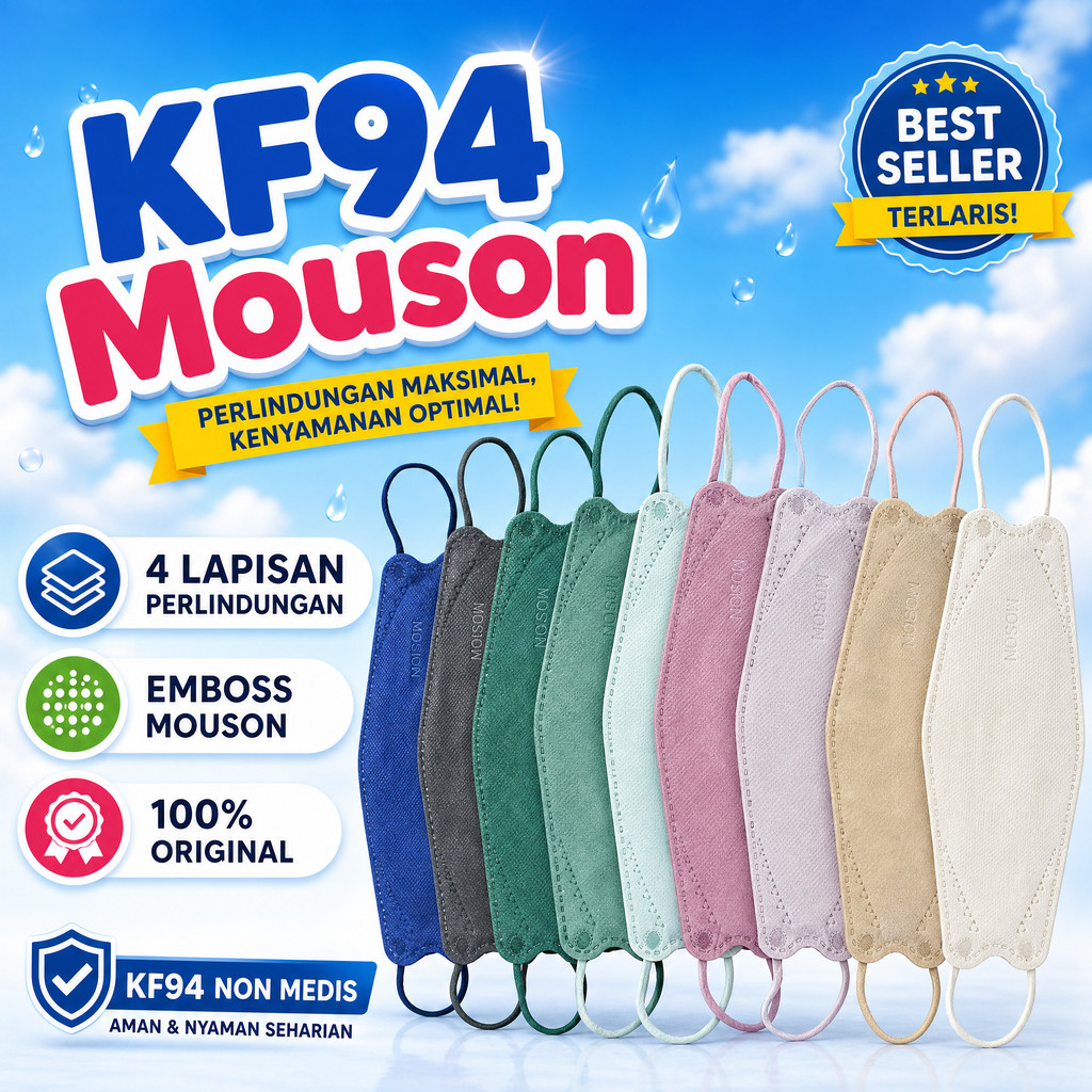 Masker KF94 | Masker Mouson KF94 | Masker KF94 Mouson |  Masker Mouson | KF94 Masker | Masker Hitam