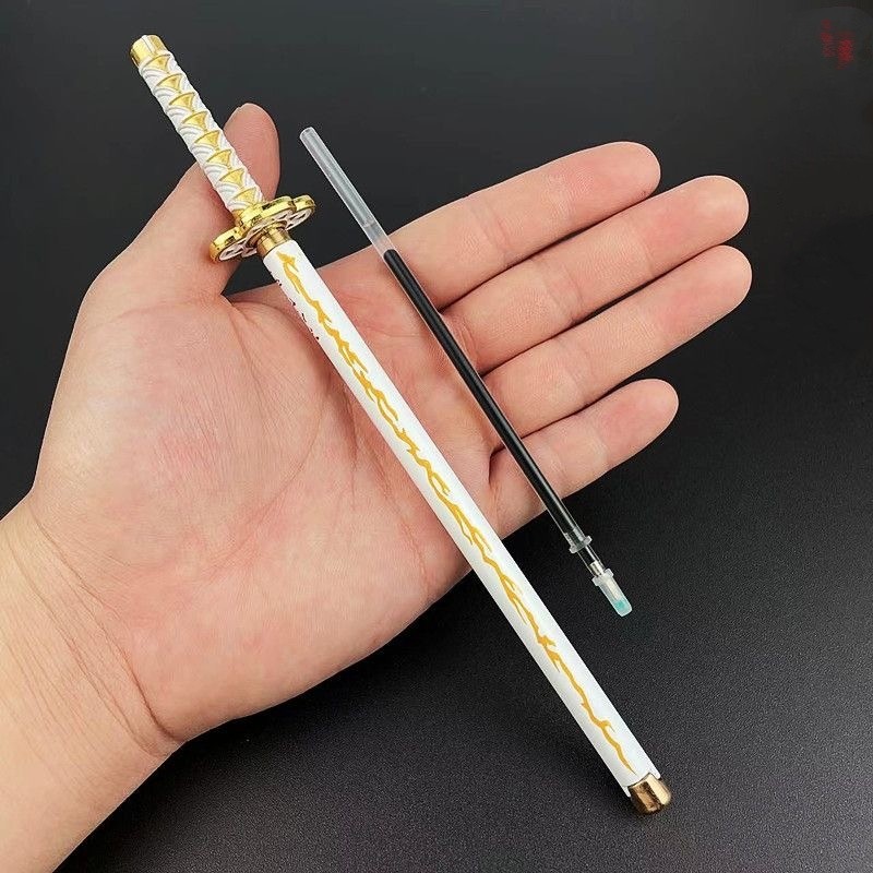 Pulpen Pedang Sword Pen Zenitsu Anime Demon Slayer Kimetsu No Yaiba-Tanjiro  Zenitsu Pena Pulpen Ped