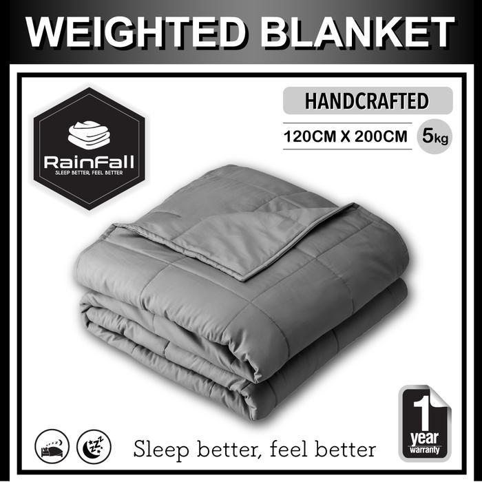RainFall 5 kg Heavy Weighted Blanket Selimut Berat - BLANKET