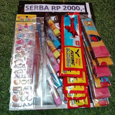 MAINAN RENCENG SERBA 2000/MAINAN TITIP WARUNG/ISI 30pc